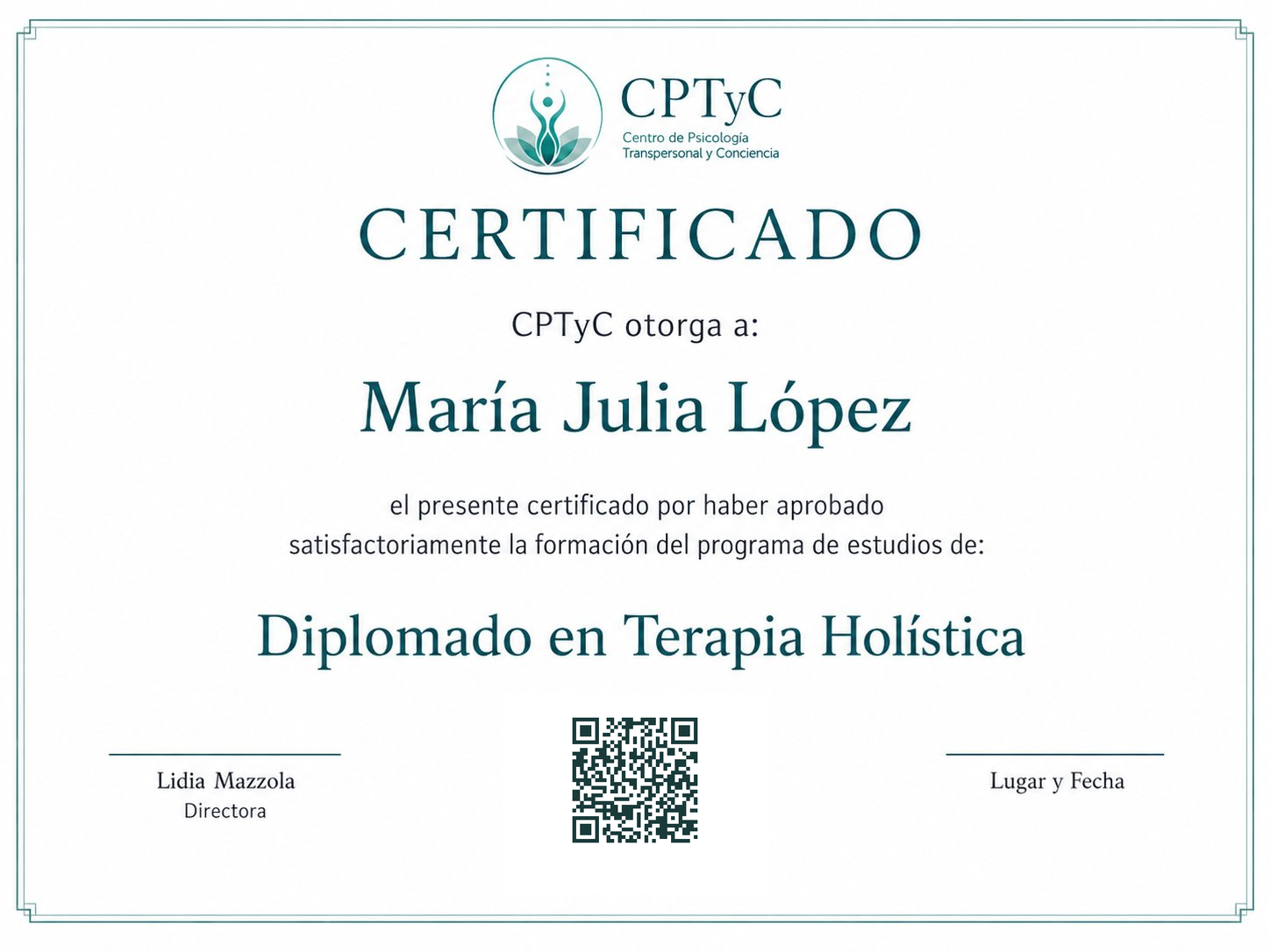 Certificado CPTyC