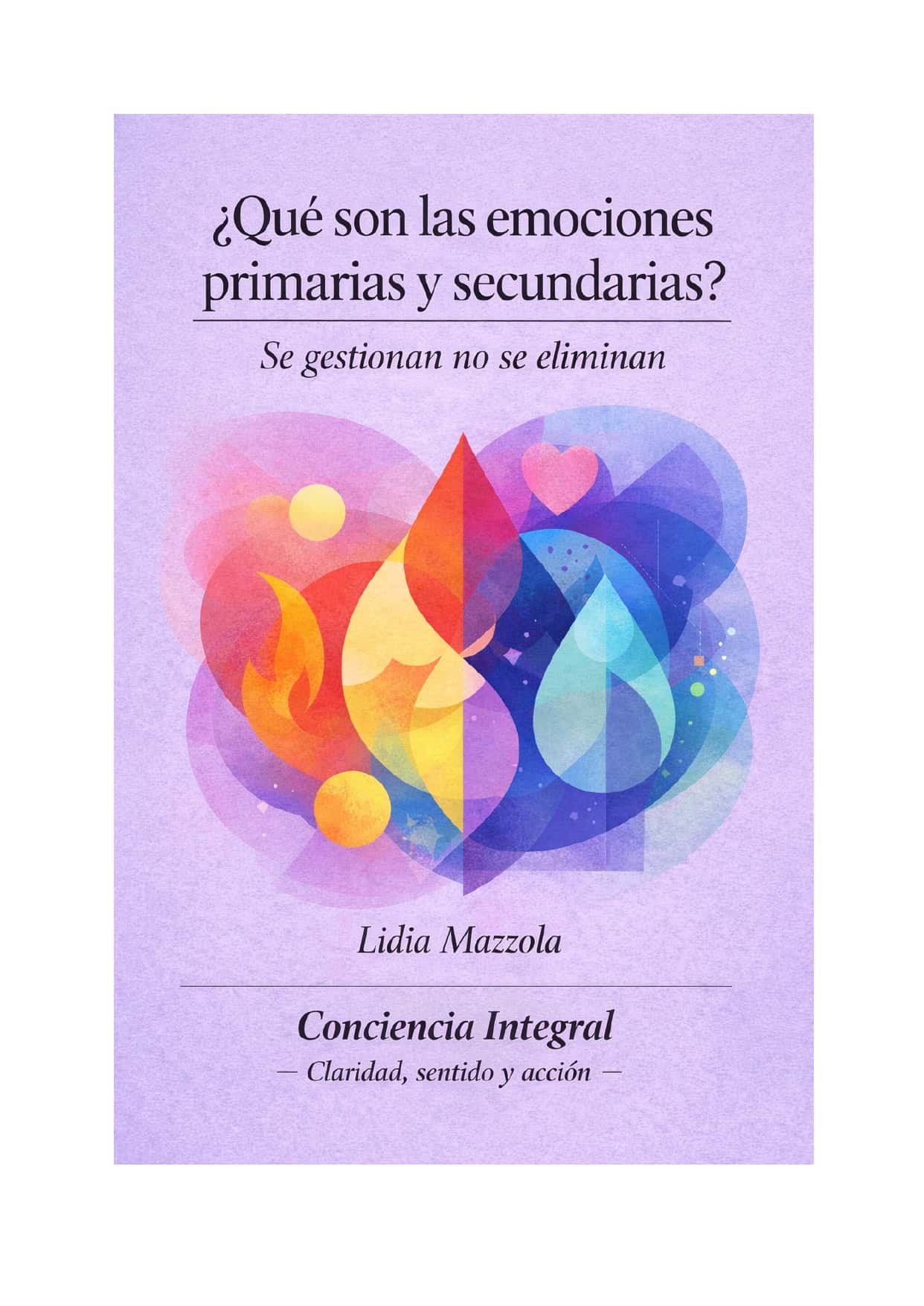 ¿Qué son las emociones primarias y secundarias?
